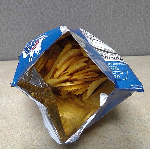Ruffles potato chips